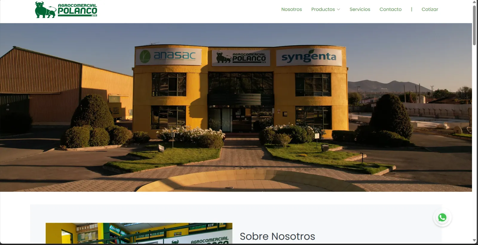 Vista 1 del proyecto Agrocomercial Polanco