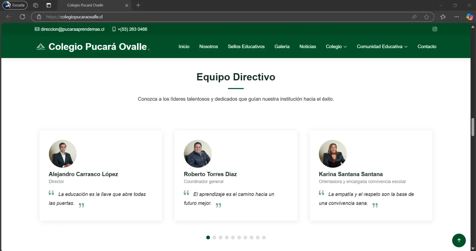 Vista 2 del proyecto Colegio Pucará