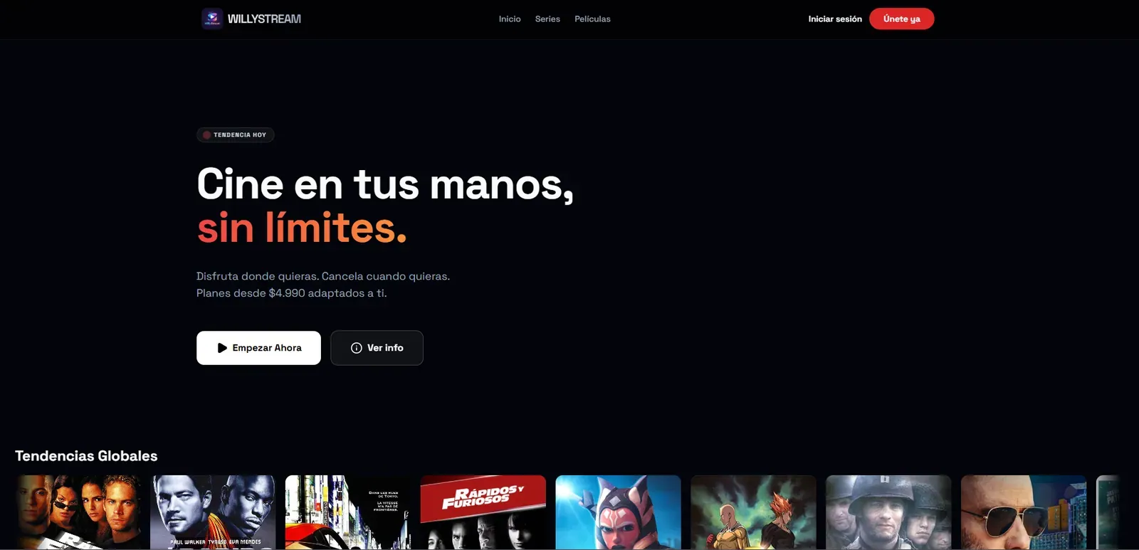 Vista 1 del proyecto Willy Stream